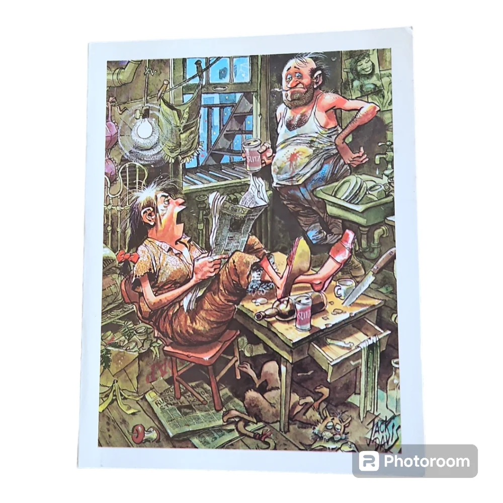 Vintage Playboy Jack Davis Anniversary Card